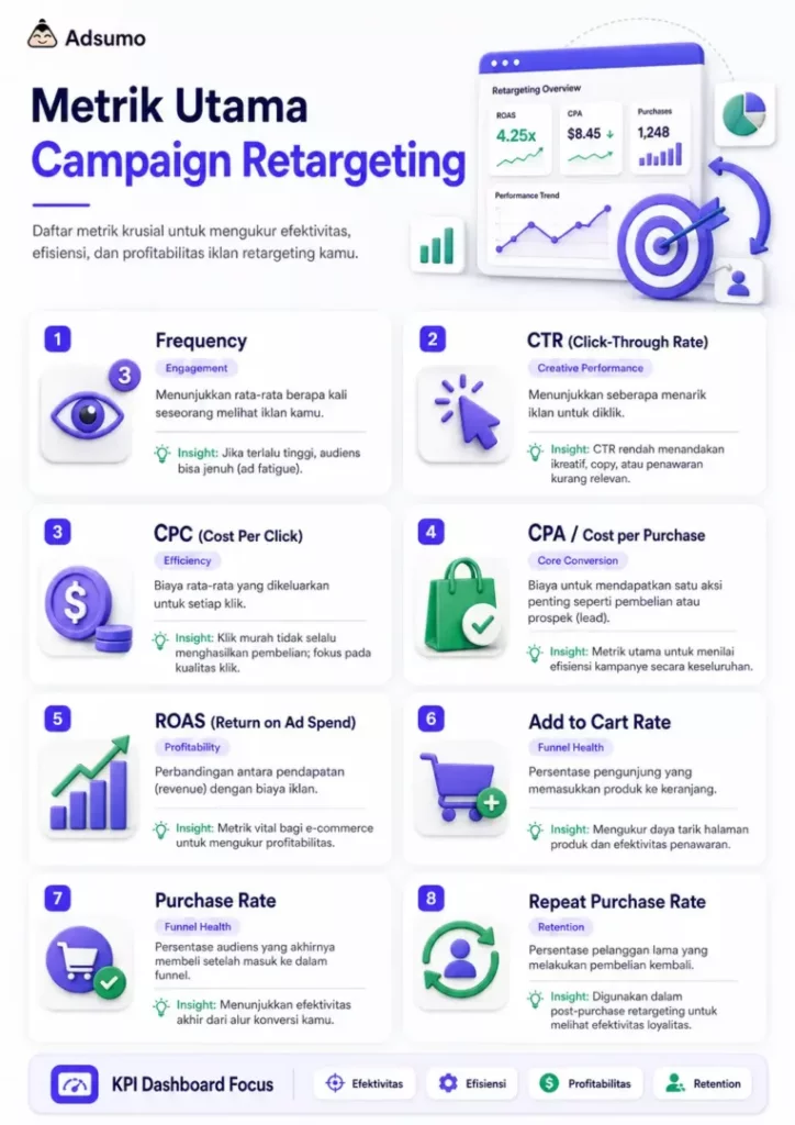 Metrik yang Harus Dipantau dalam Campaign Retargeting