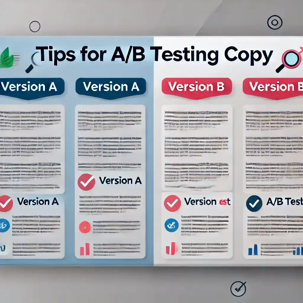 Tips AB Testing Copy