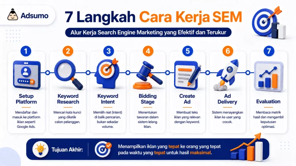 cara kerja Search Engine Marketing