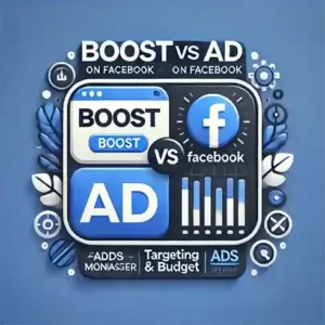 Boost Vs Ad on Facebook