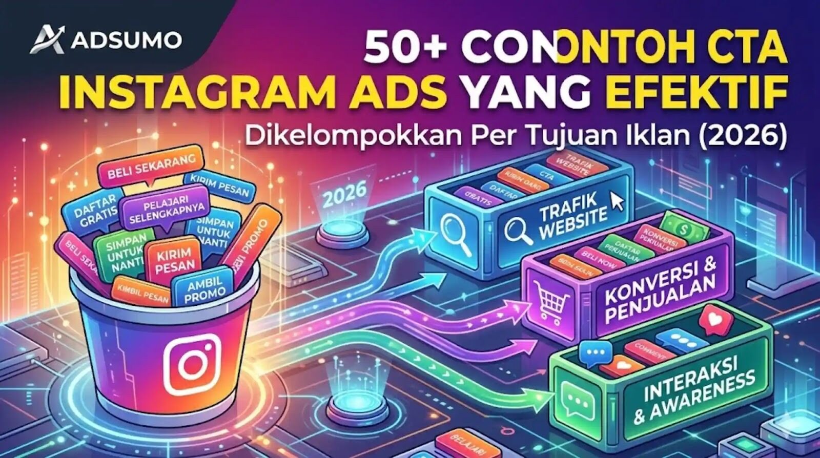 Contoh CTA Instagram Ads