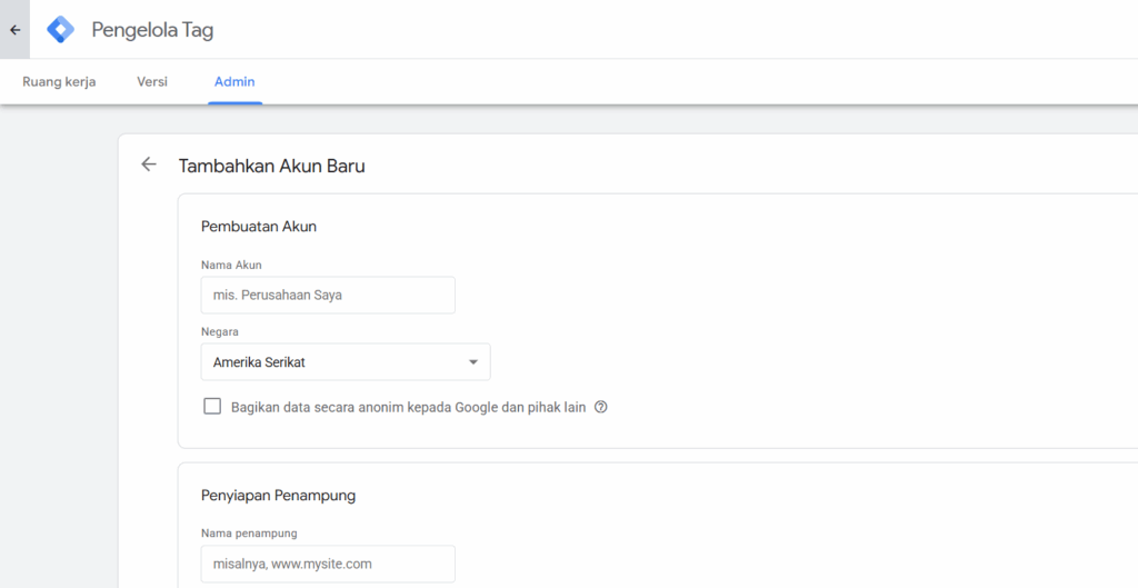Cara Pasang Google Tag Manager