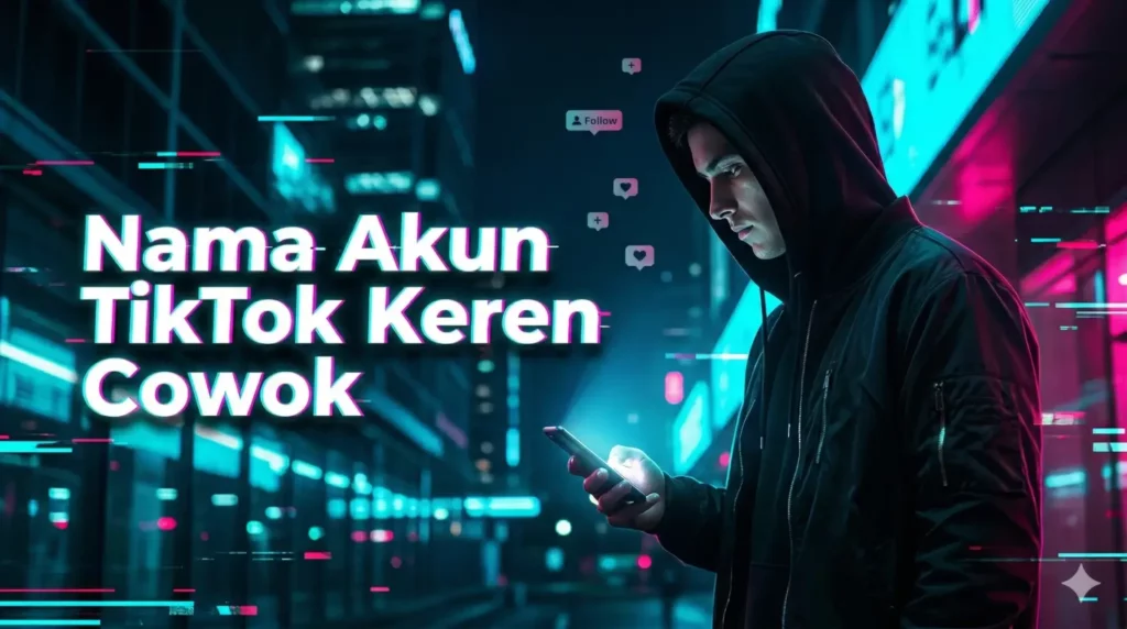 Nama Akun TikTok Keren Cowok