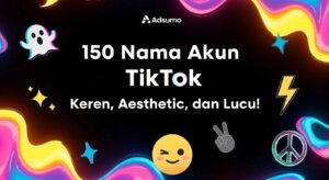 Nama Akun TikTok Aesthetic, Bagus, dan Keren