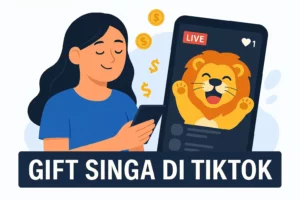Gift Singa di TikTok