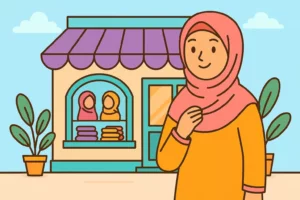 Nama Brand Hijab Aesthetic