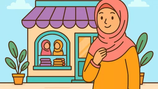 Nama Brand Hijab Aesthetic