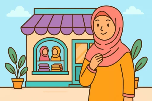 Nama Brand Hijab Aesthetic
