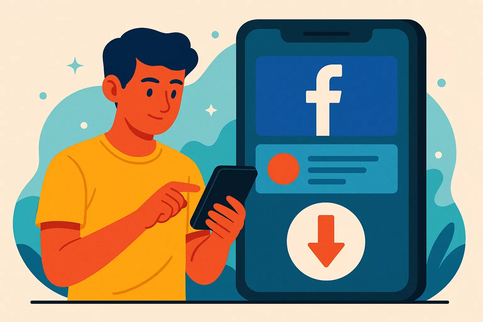 Cara Download Story FB Private