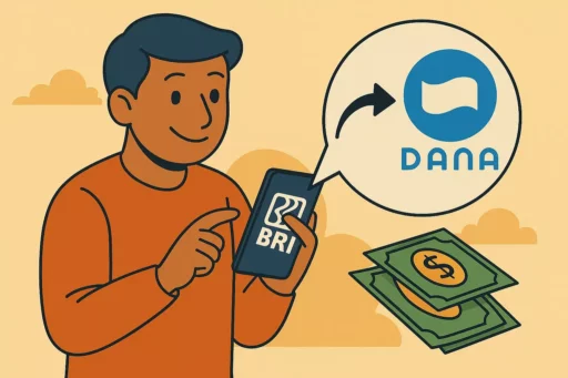 Cara Transfer BRI ke DANA