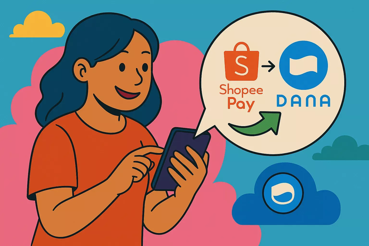 Cara Transfer ShopeePay ke DANA