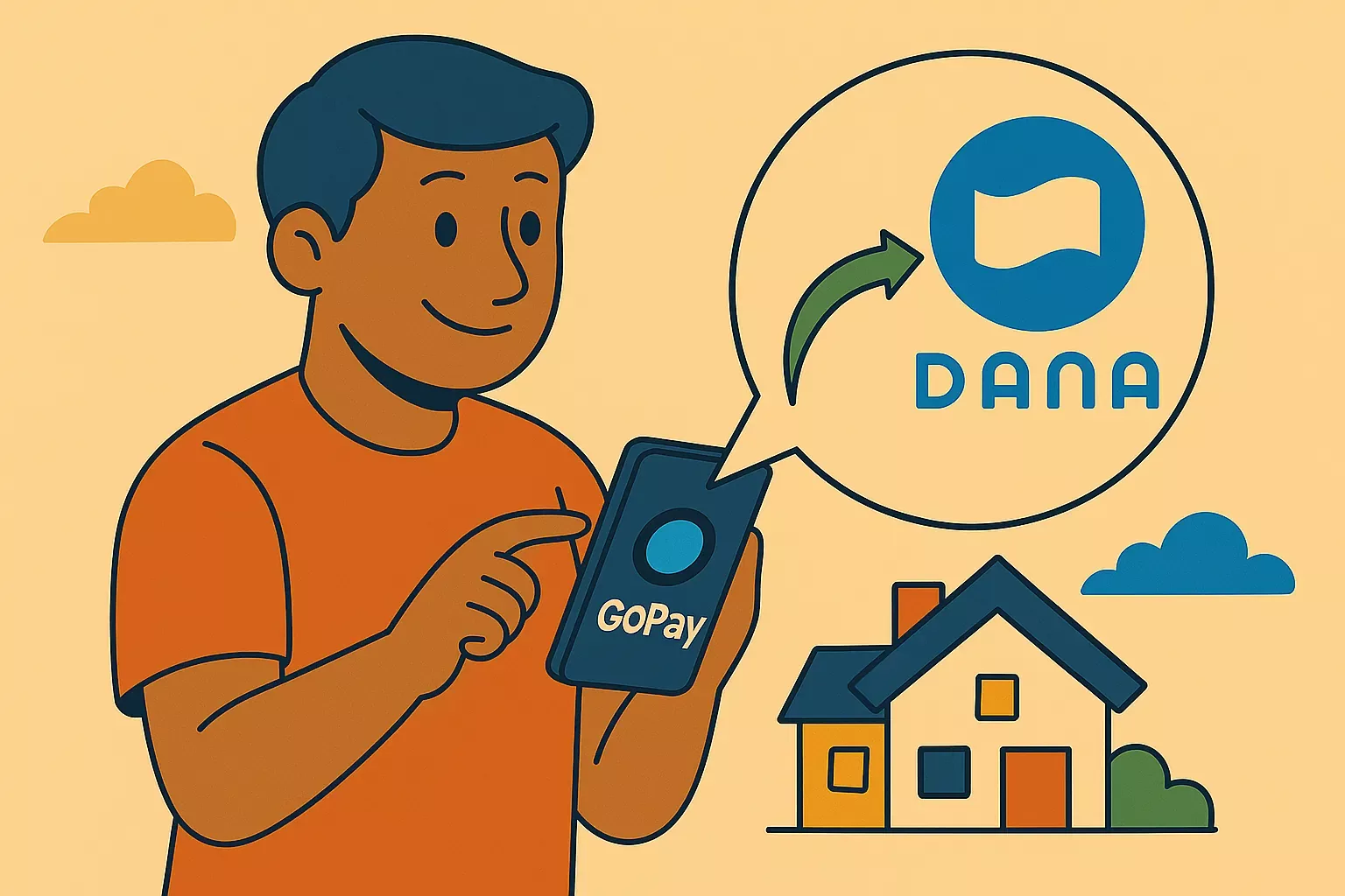Cara Transfer GoPay ke DANA