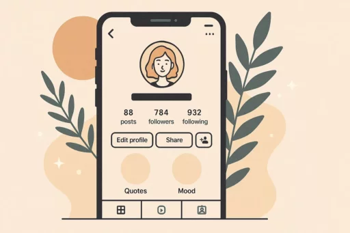 Nama Second IG Aesthetic