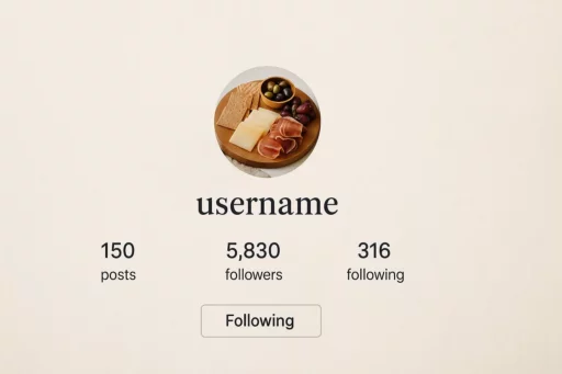 Nama IG Jualan Makanan Aesthetic