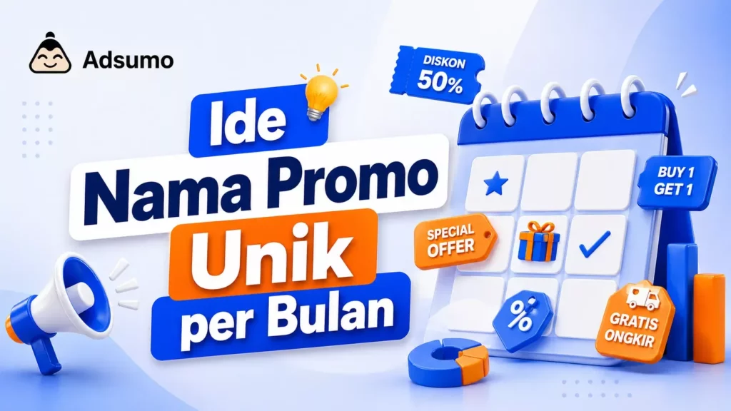 Ide Nama Promo Unik per Bulan