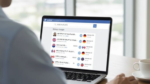 Cara Mencari Grup Luar Negeri di FB