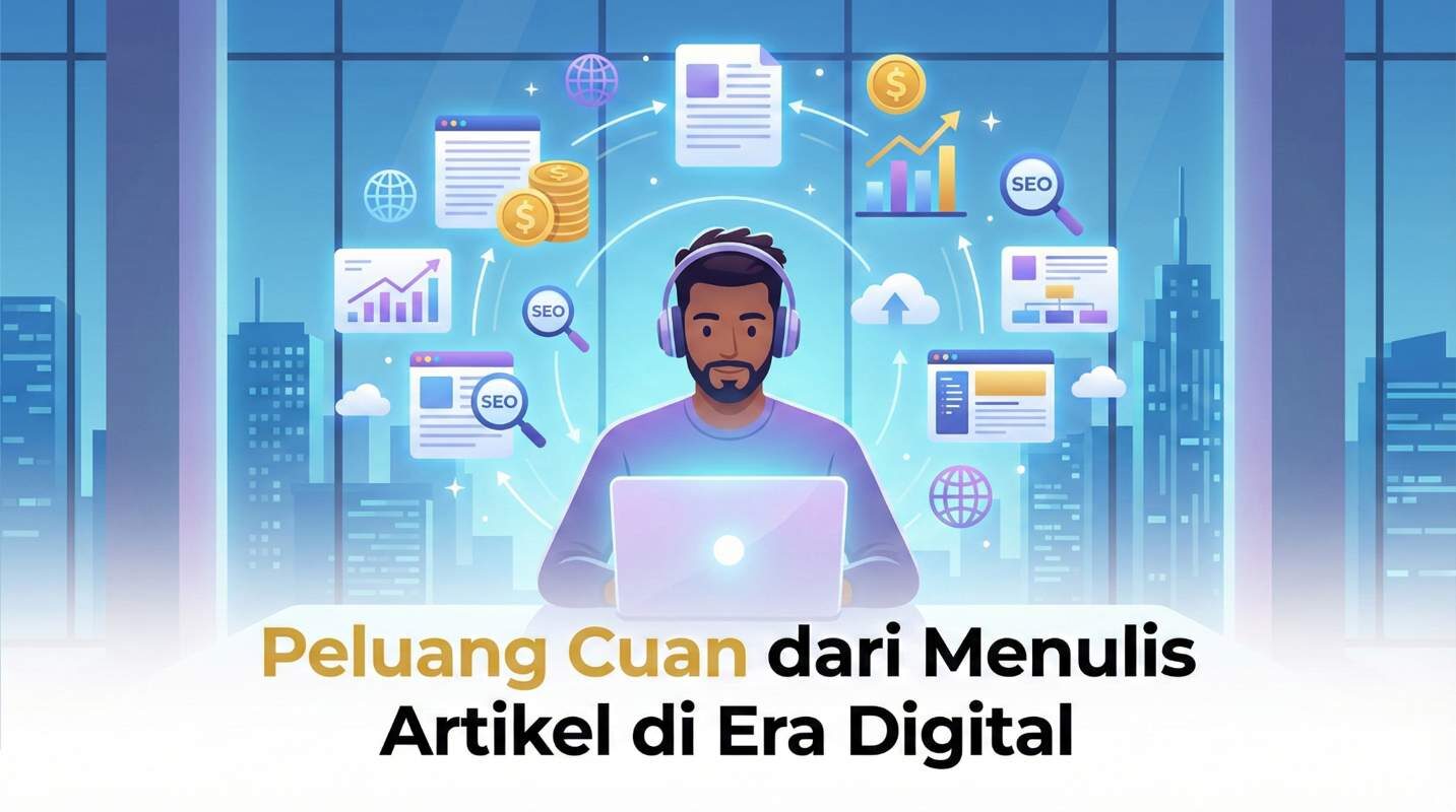 Peluang Cuan dari Menulis Artikel di Era Digital