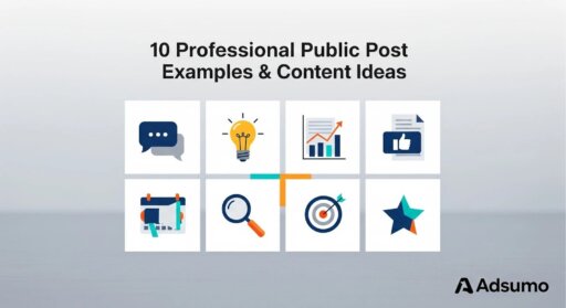 Contoh Postingan Publik dalam Mode Profesional