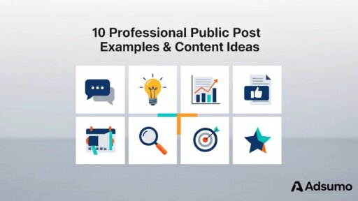 Contoh Postingan Publik dalam Mode Profesional